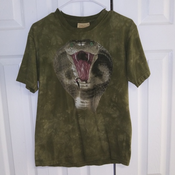 The Mountain Other - Snake Charmer Green Boys XL T-Shirt